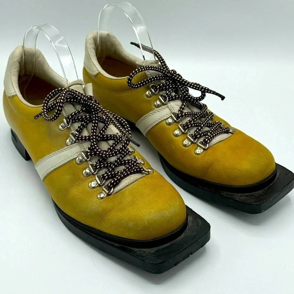 Fabiano Vintage Nordic Cross Country Ski Boots Size 9  Good Used Condition - Picture 5 of 7